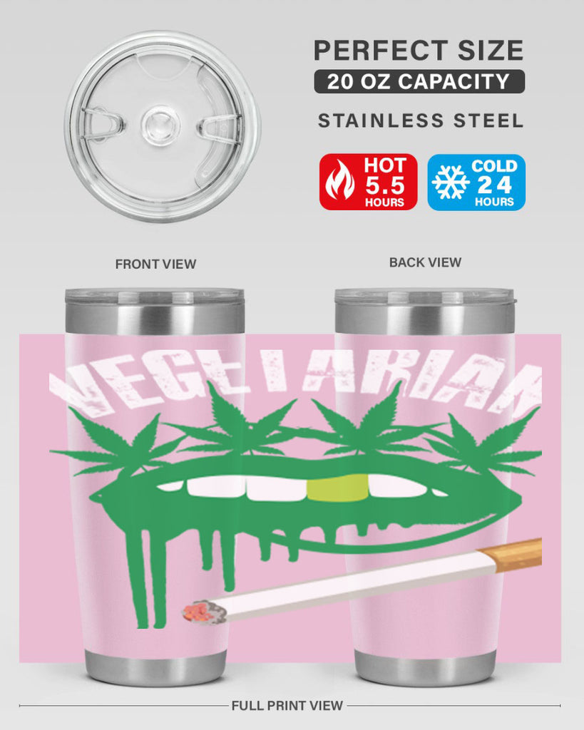 Vegetarian 270#- marijuana- Tumbler