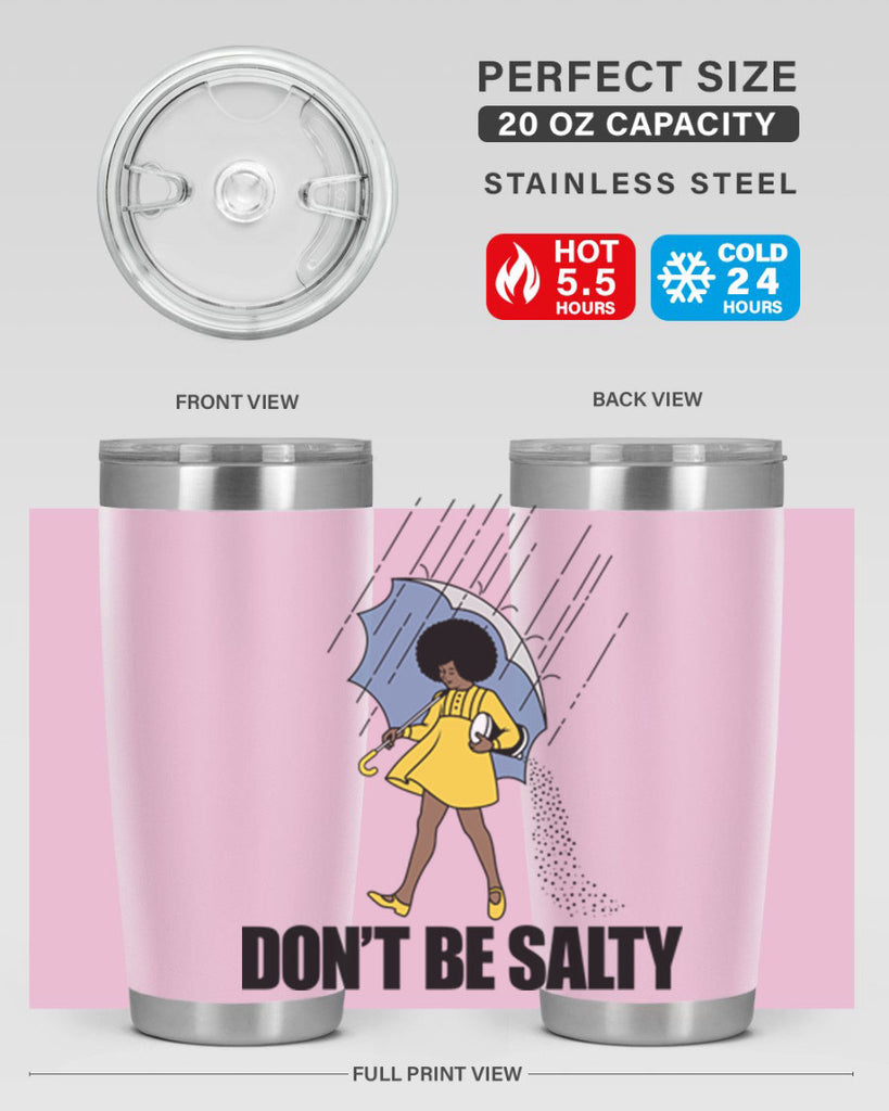 dont be salty 169#- black words phrases- Cotton Tank
