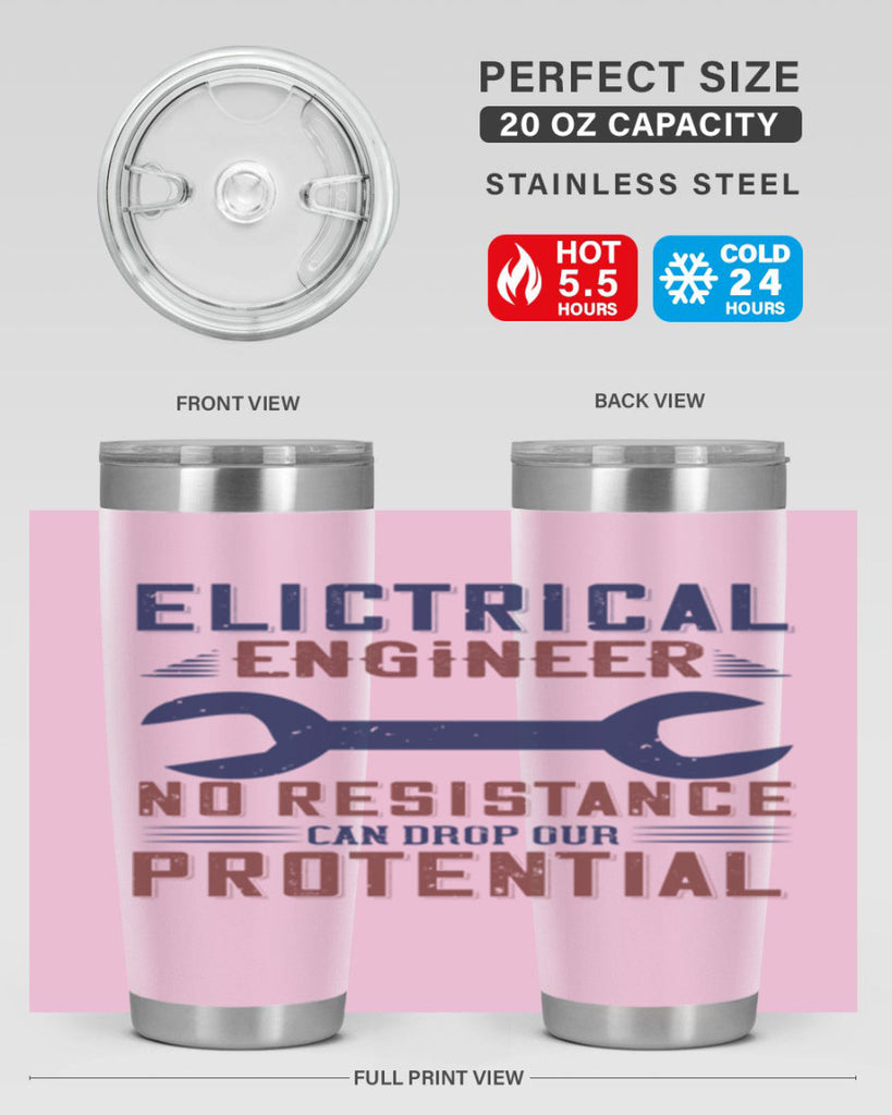 electrical engineer no resistance can drop our protential Style 18#- engineer- tumbler