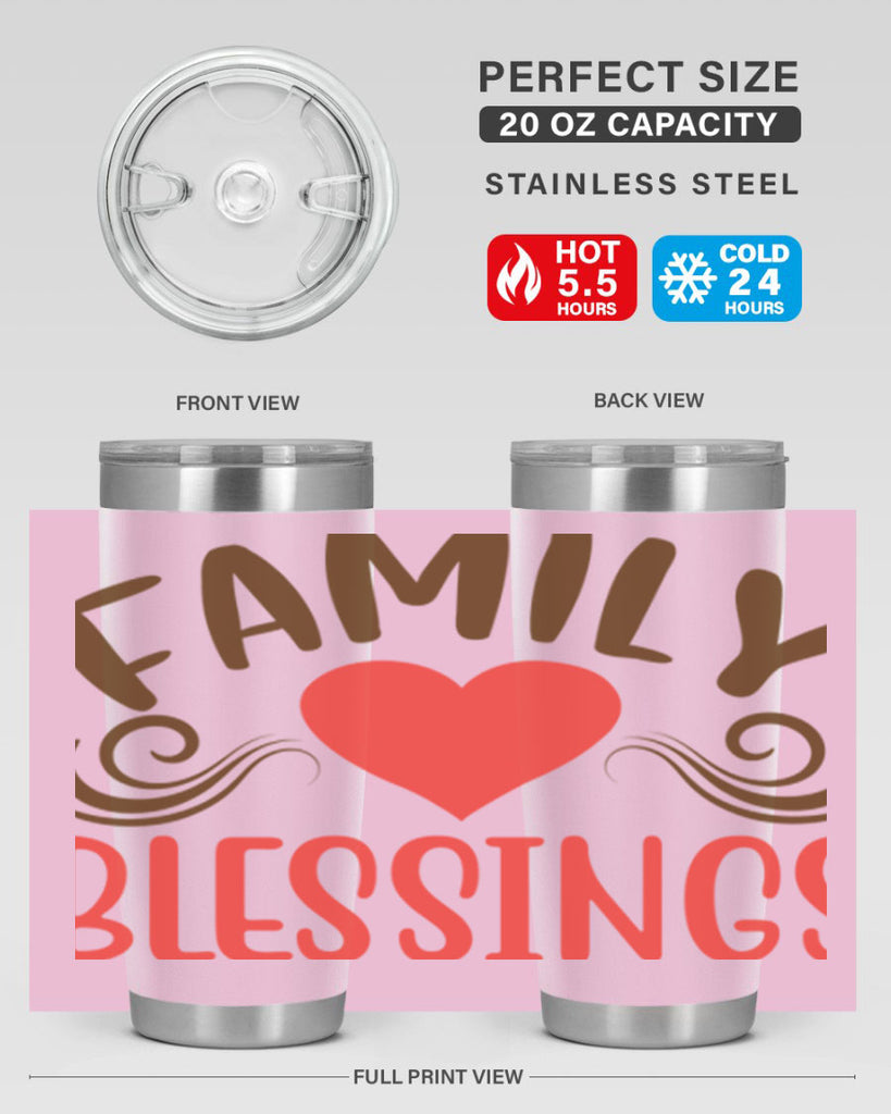 family blessings 169#- fall- Tumbler