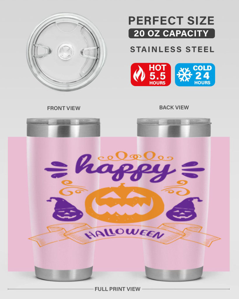 happy halloween 154#- halloween- Tumbler