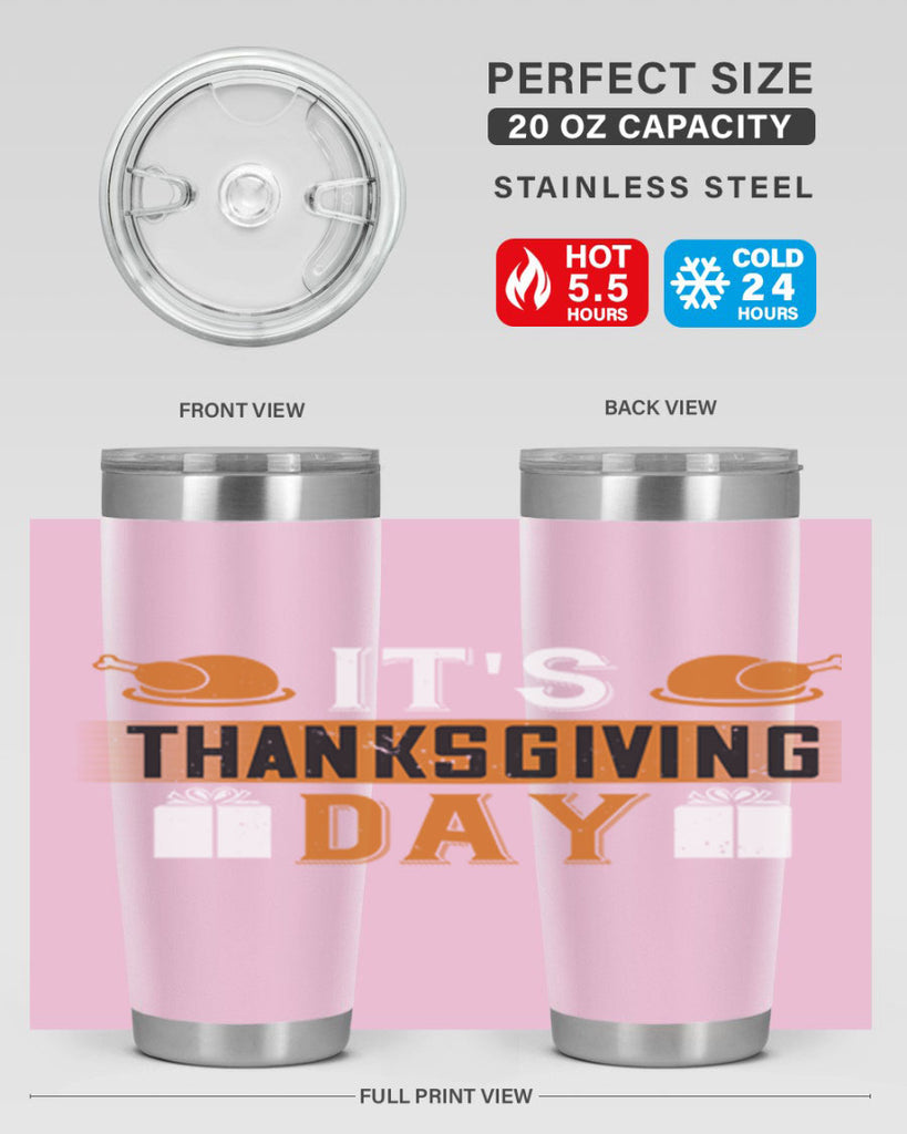 its thanksgiving day 26#- thanksgiving- Tumbler
