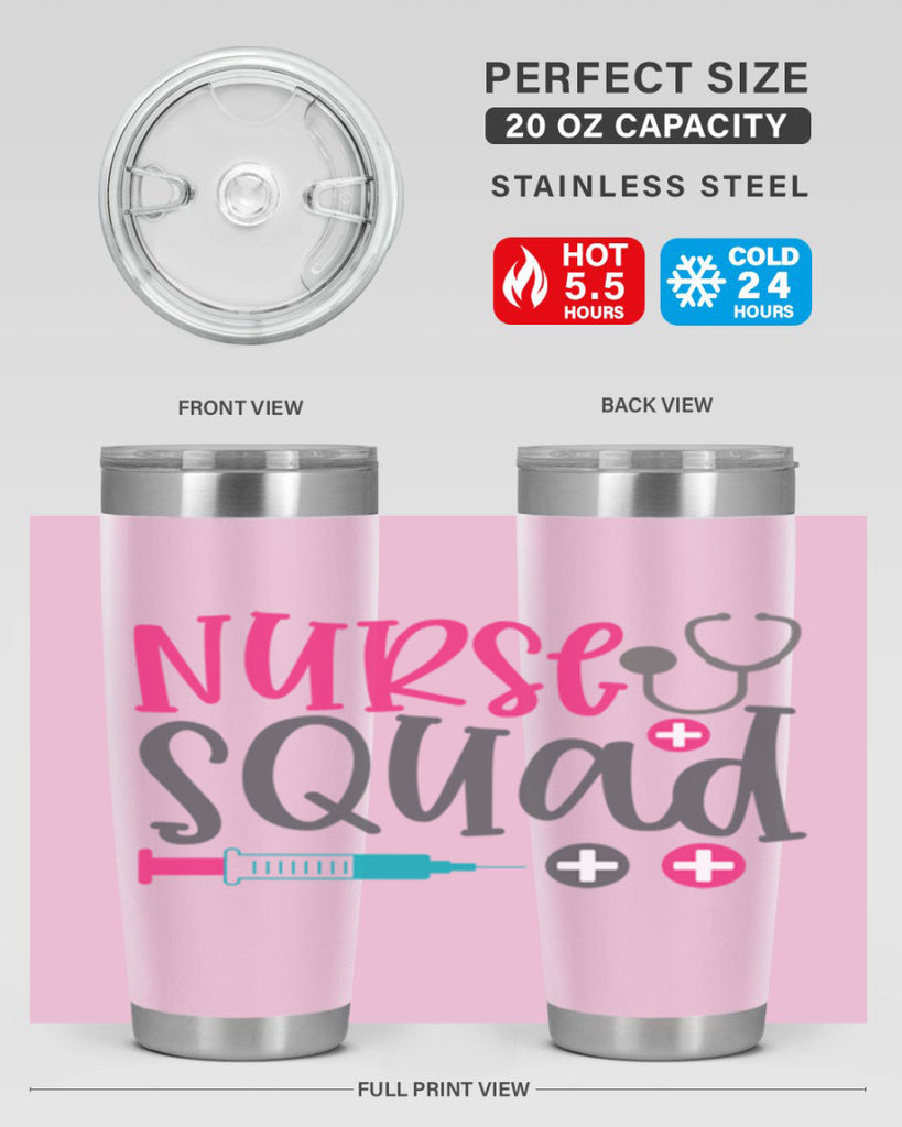 nurse squad Style 373#- nurse- tumbler