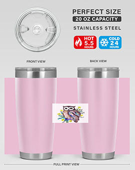 owl 14#- owl- Tumblers