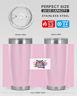 owl 3#- owl- Tumblers