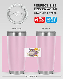 owl 4#- owl- Tumblers