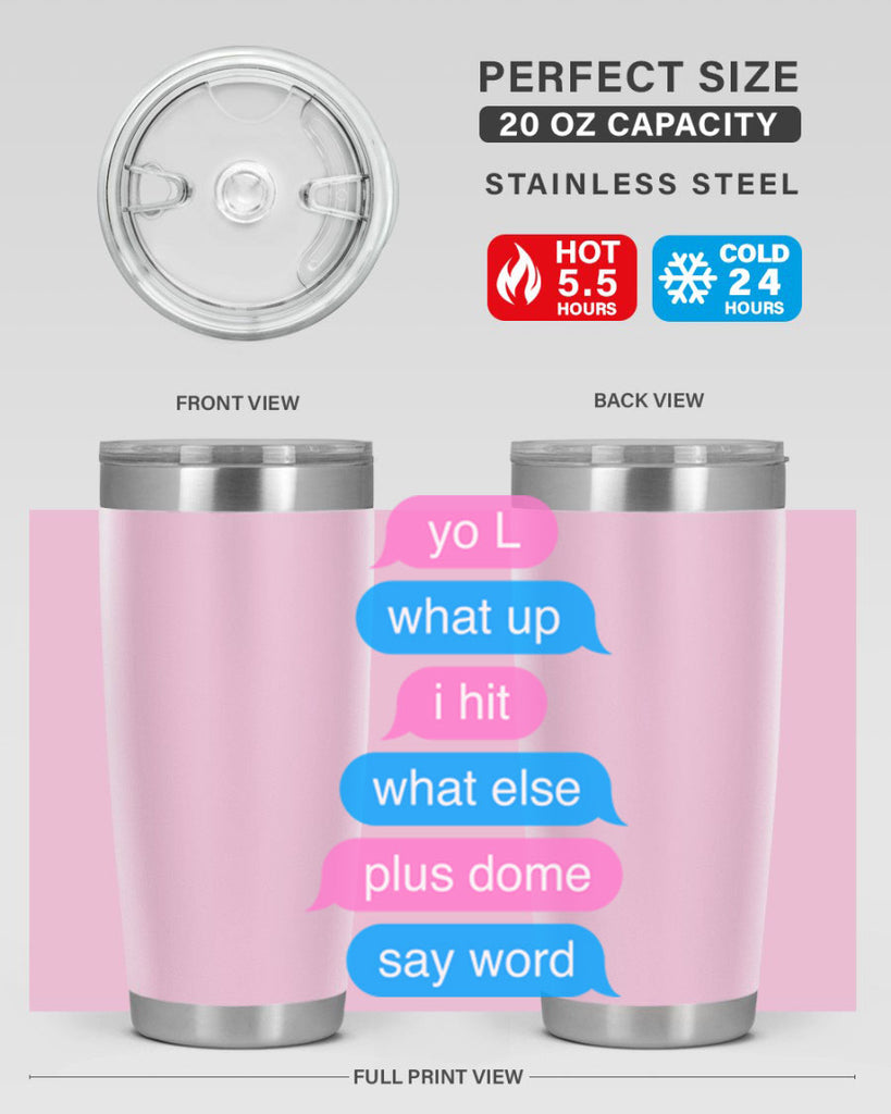 text conversation camron 23#- black words phrases- Cotton Tank