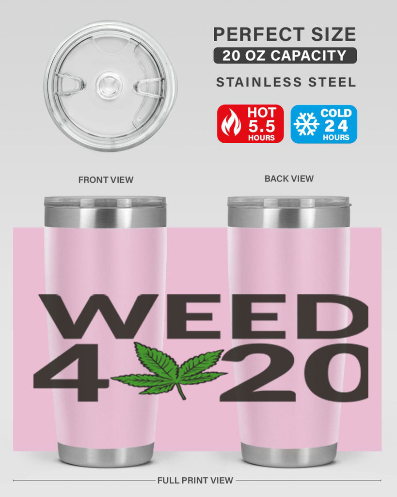 weed 420 282#- marijuana- Tumbler