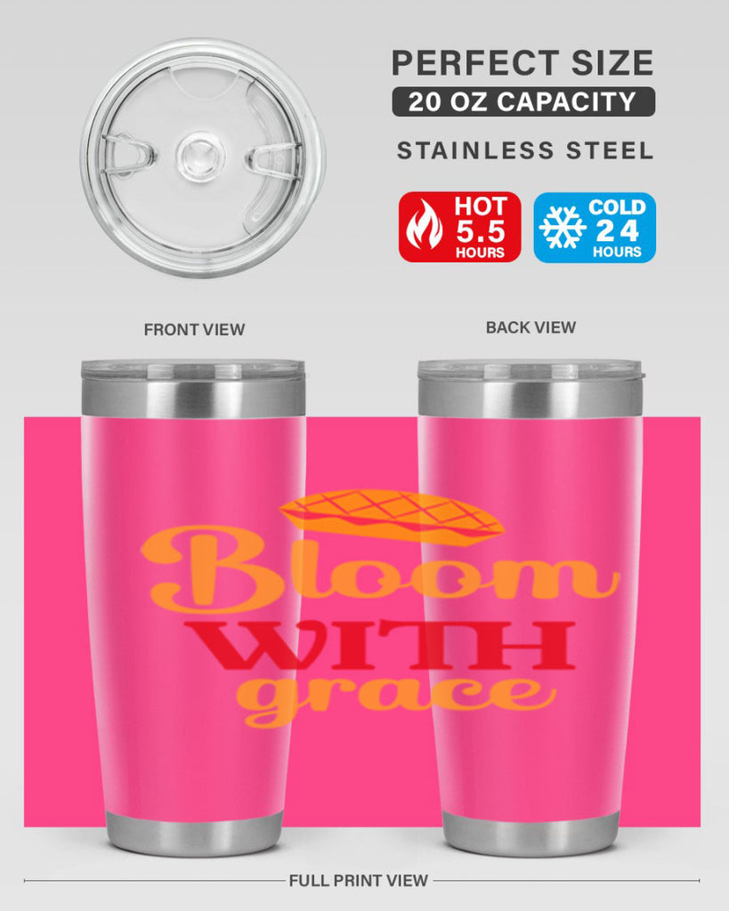 Bloom with grace 81#- spring- Tumbler