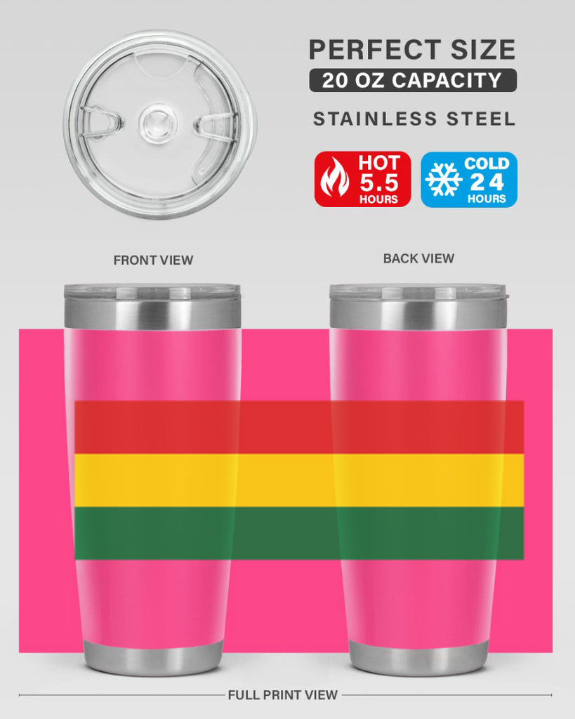 Bolivia 177#- world flags- Tumbler