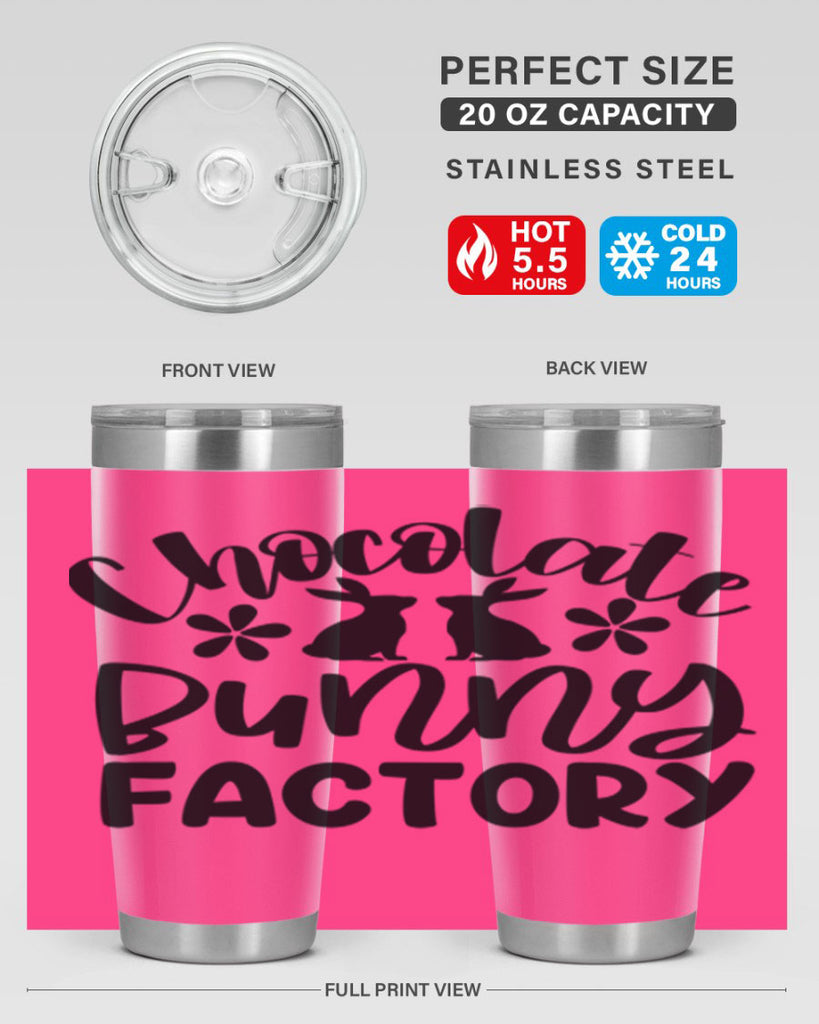 Chocolate bunny factory  110#- spring- Tumbler