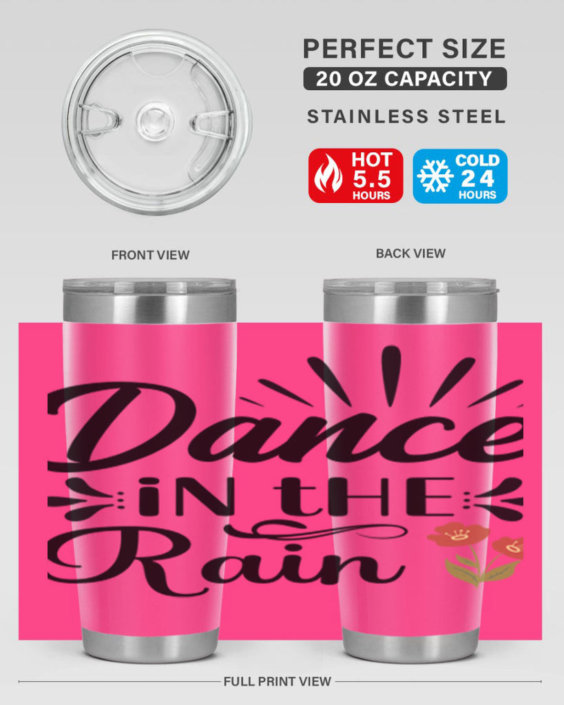 Dance in the Rain  121#- spring- Tumbler