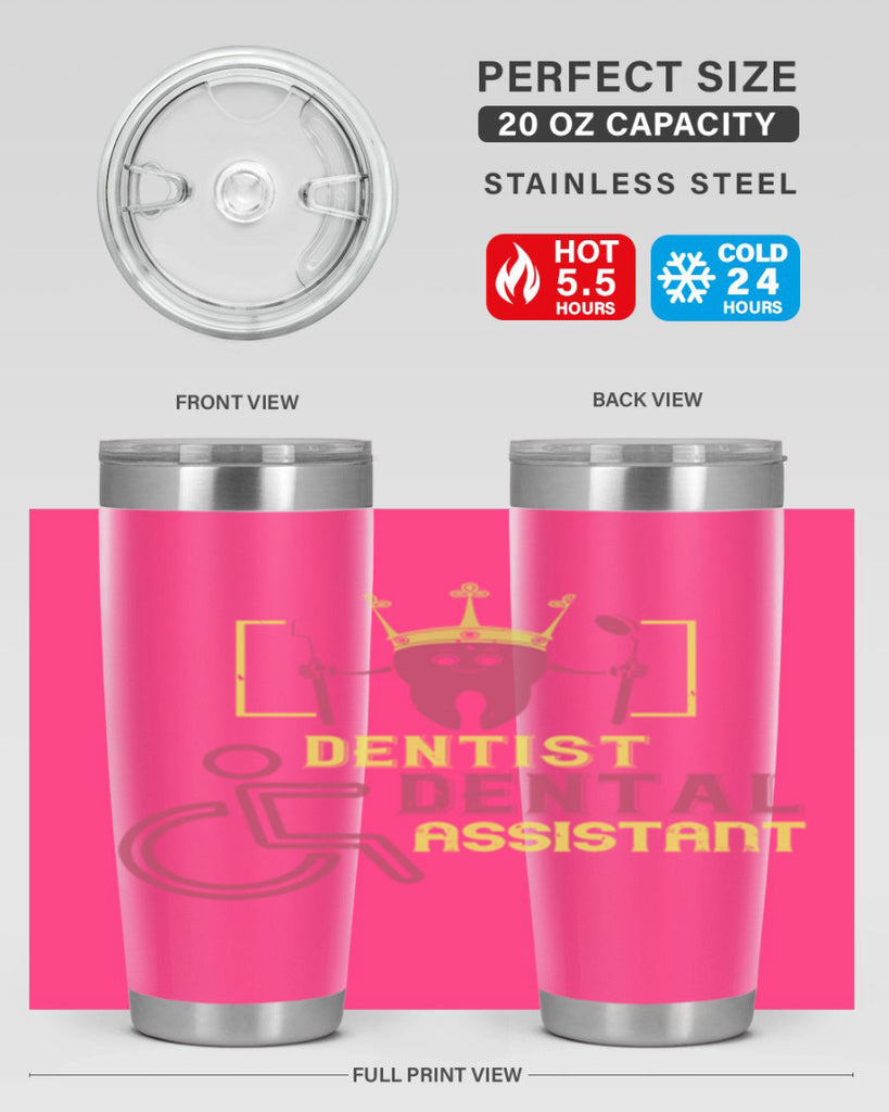 Dentist dental assistant Style 47#- dentist- tumbler