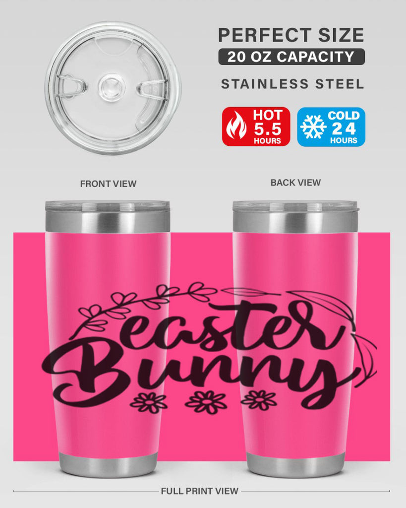 Easter bunny  129#- spring- Tumbler