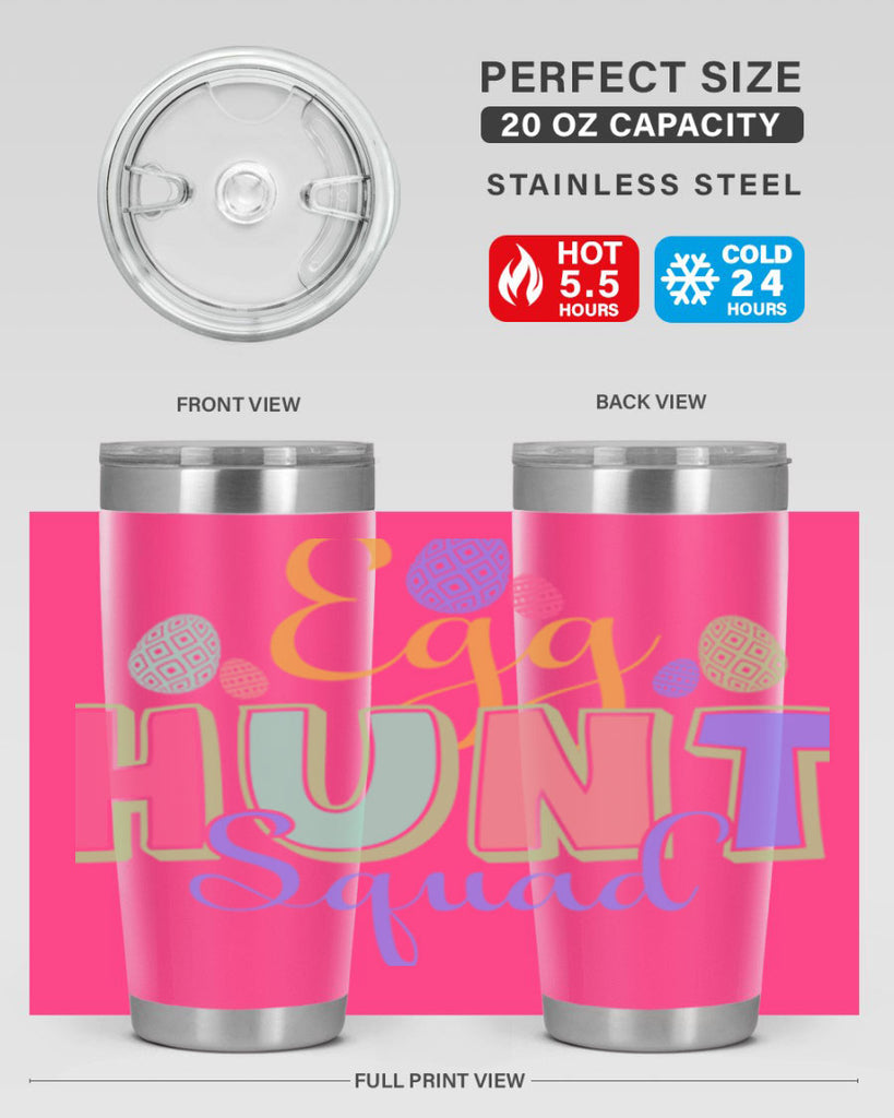 Egg hunt squad130#- spring- Tumbler