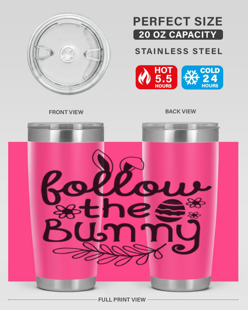 Follow the bunny  142#- spring- Tumbler