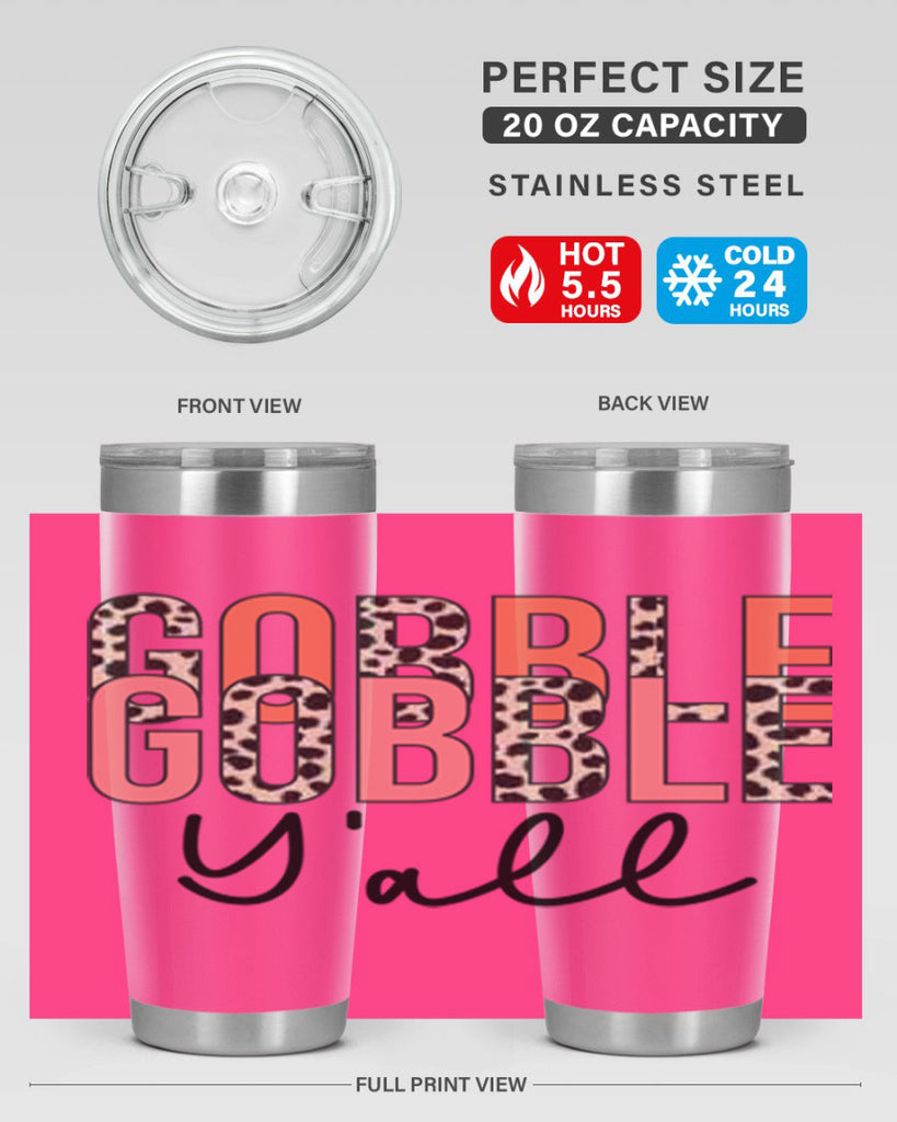 Gobble gobble yall 200#- fall- Tumbler