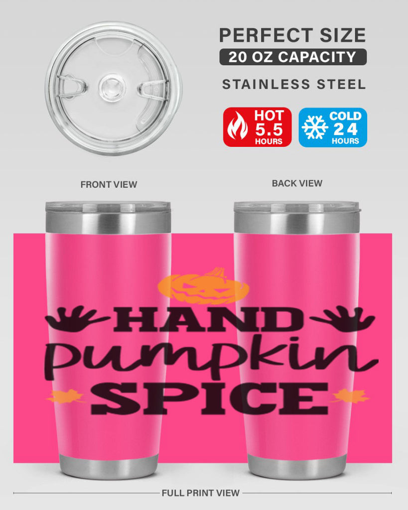 Handpumpkinspice 216#- fall- Tumbler