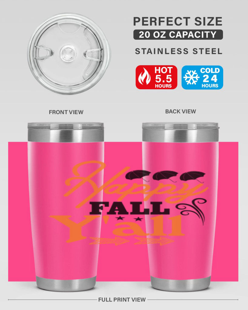 Happy Fall Yall 234#- fall- Tumbler