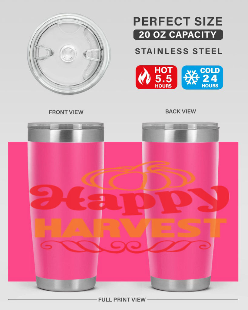 HappyHarvest 256#- fall- Tumbler