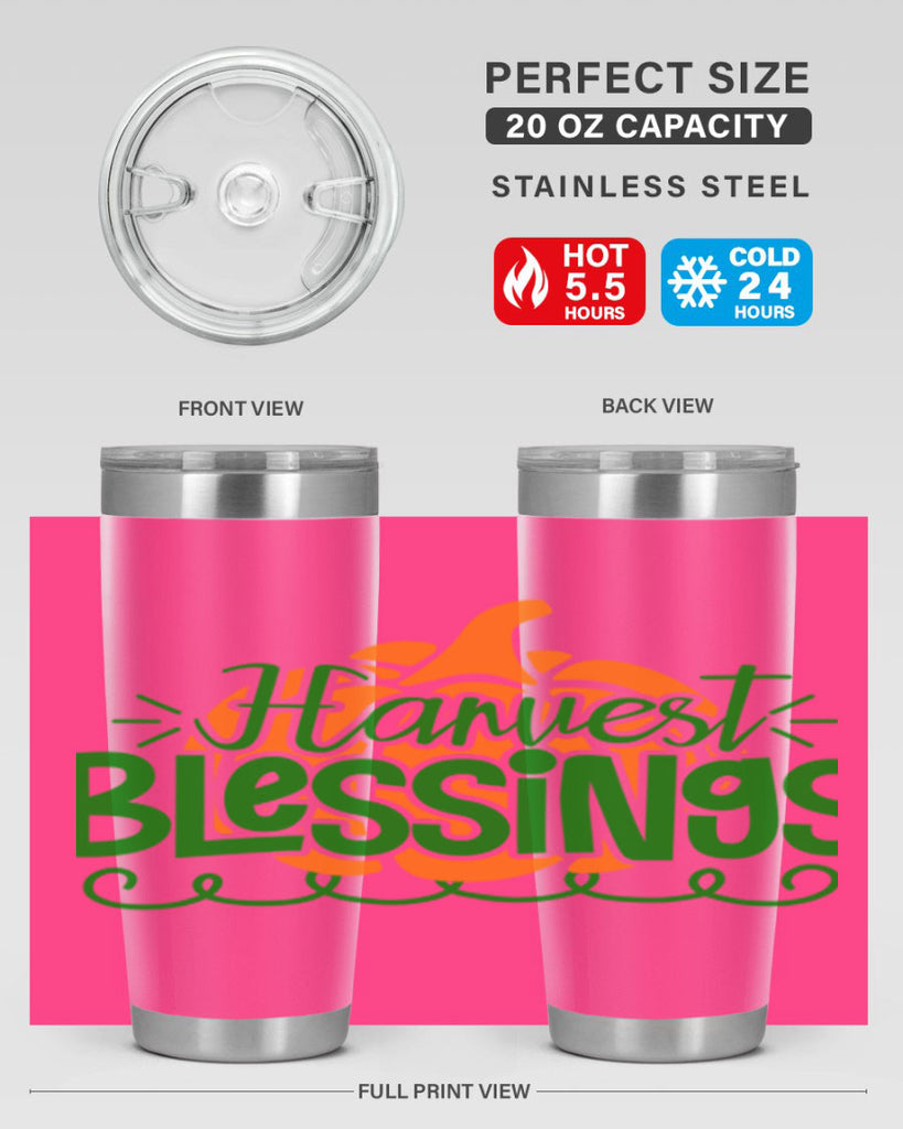 Harvest Blessings 265#- fall- Tumbler