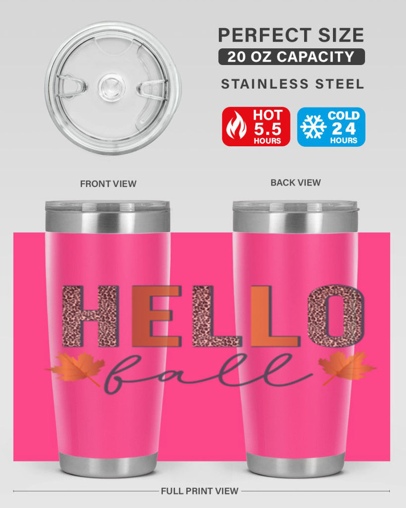 Hello Fall 272#- fall- Tumbler