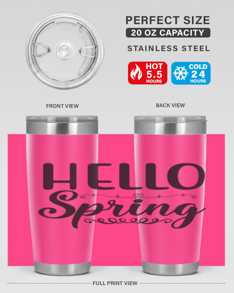 Hello spring 185#- spring- Tumbler