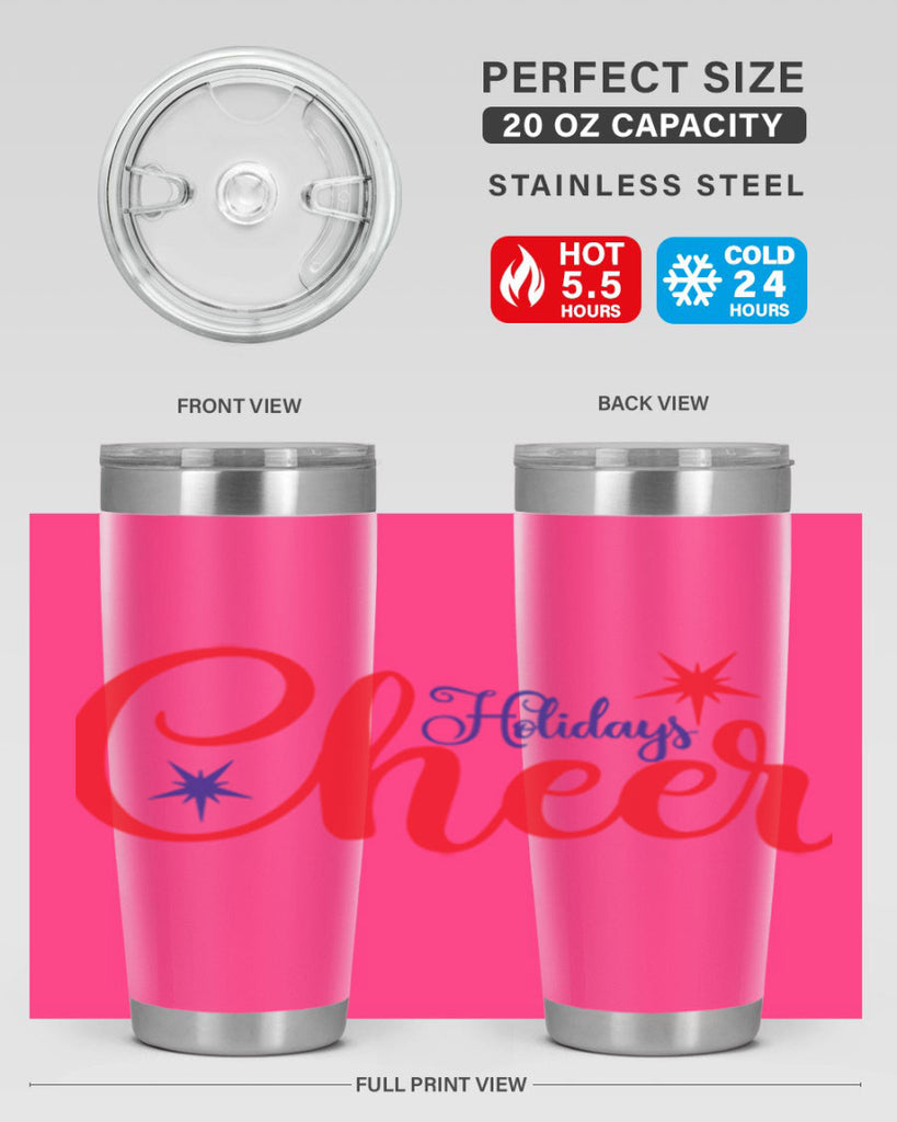 Holidays Cheer 191#- winter- Tumbler