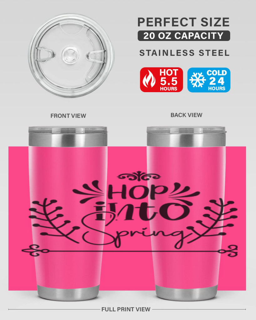 Hop into Spring 248#- spring- Tumbler