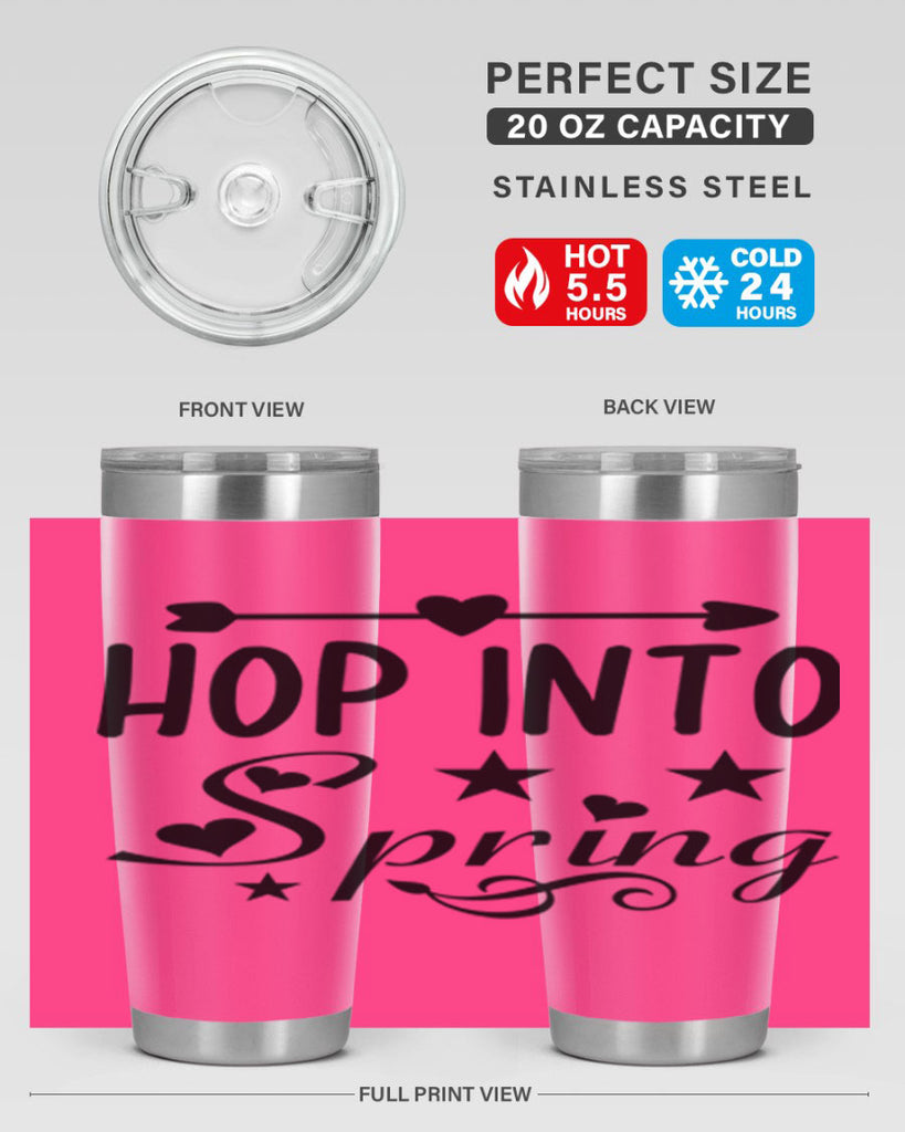 Hop into Spring 249#- spring- Tumbler