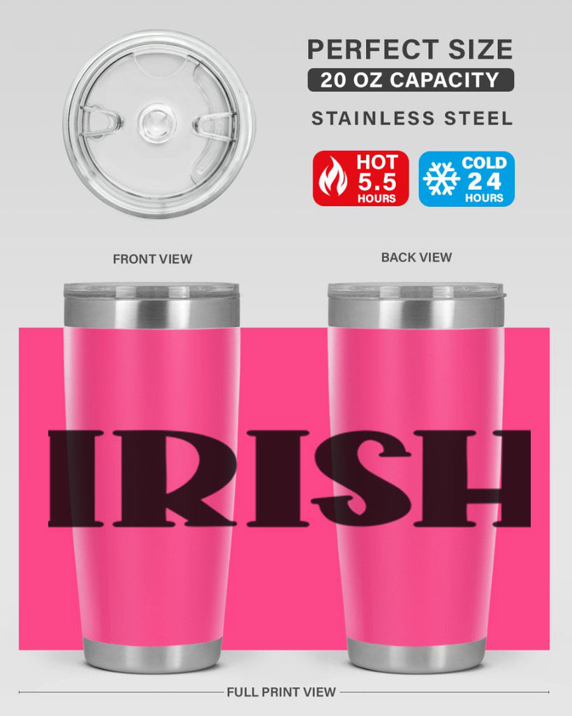 Irish Style 77#- St Patricks Day- Tumbler
