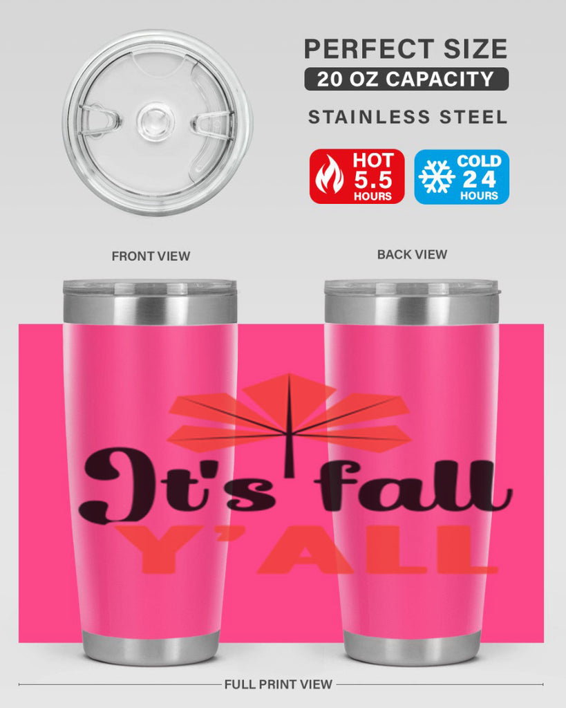 Its fall yall 373#- fall- Tumbler