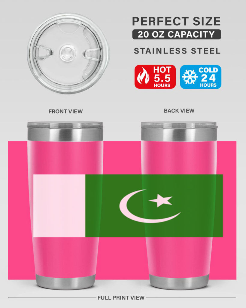 Pakistan 66#- world flags- Tumbler