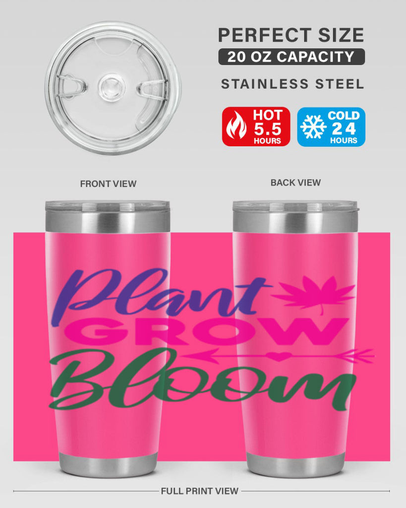 Plant Grow Bloom 389#- spring- Tumbler