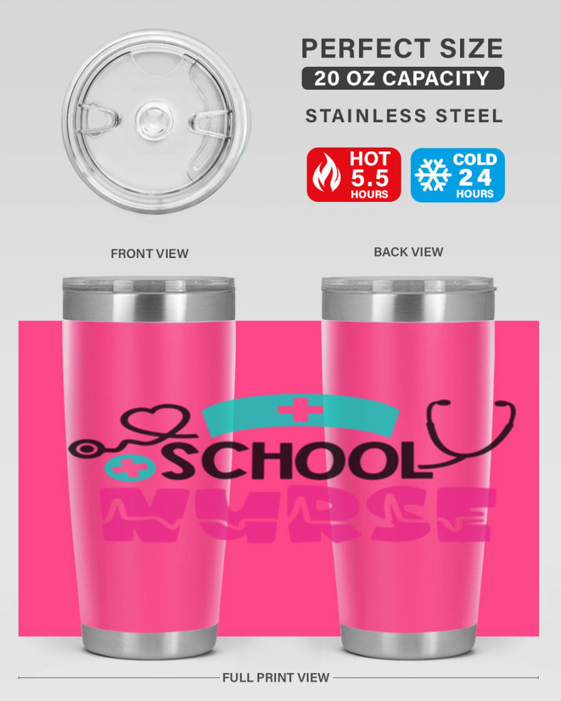 School Nurse Style Style 50#- nurse- tumbler