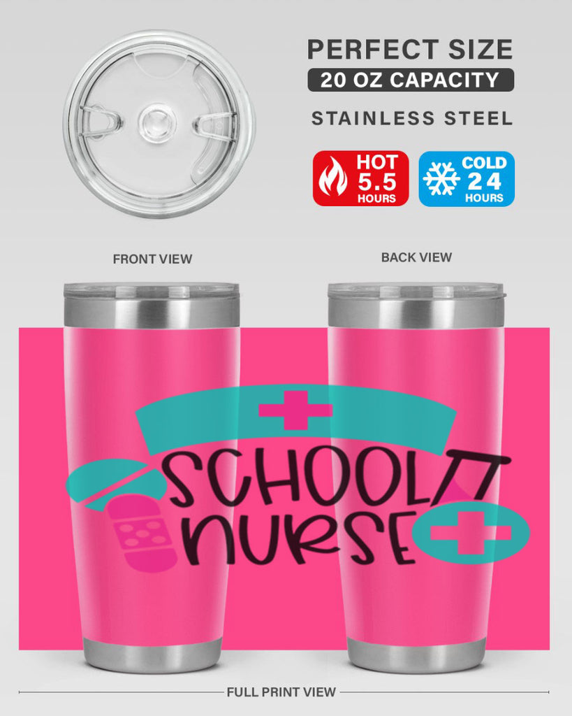 School Nurse Style Style 52#- nurse- tumbler