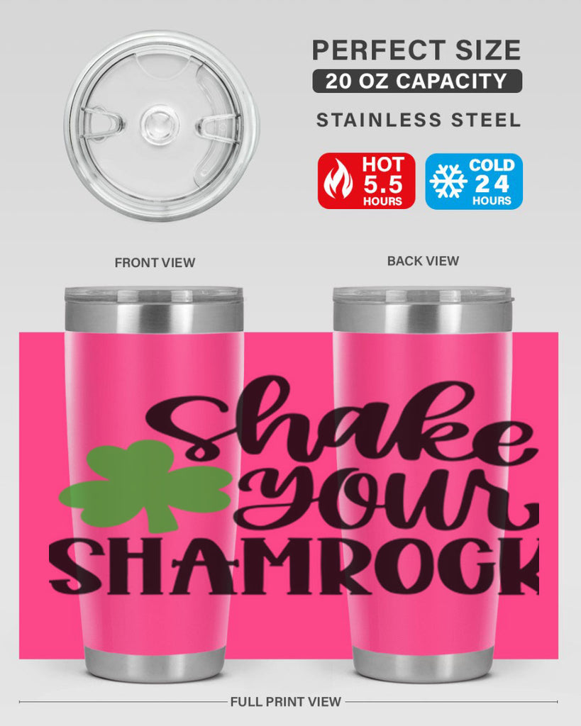 Shake Your Shamrock Style 33#- St Patricks Day- Tumbler