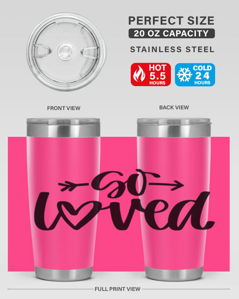 So Loved Style 26#- baby- tumbler