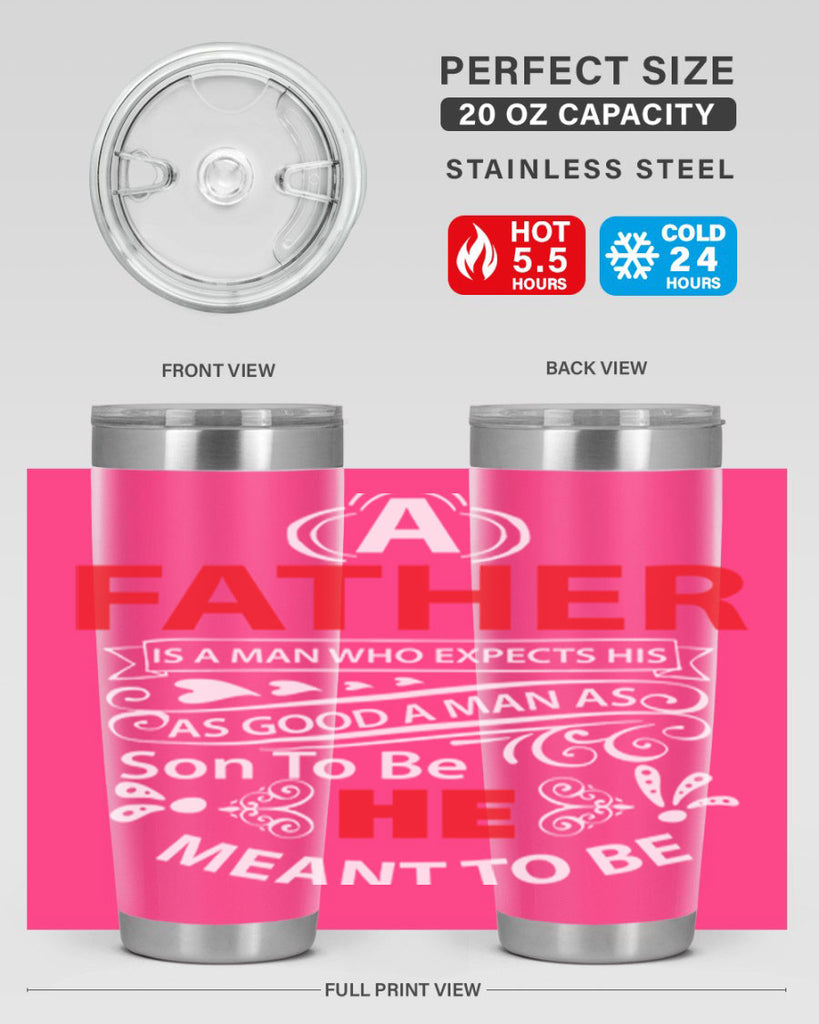 a father 247#- fathers day- Tumbler