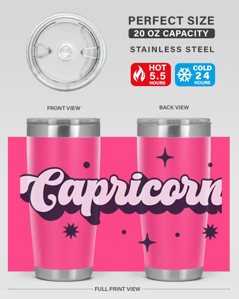 capricorn 205#- zodiac- Tumbler