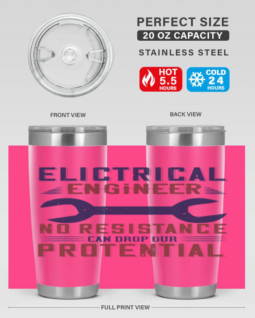 electrical engineer no resistance can drop our protential Style 18#- engineer- tumbler
