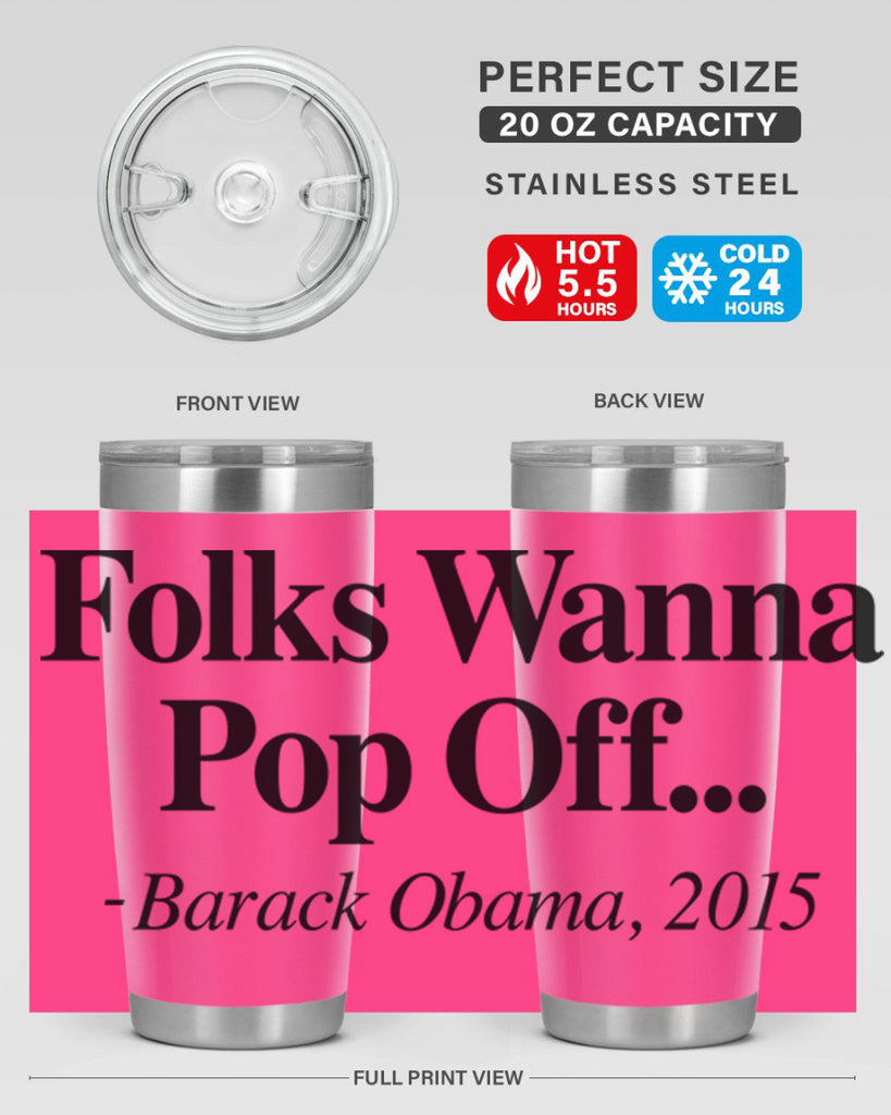 folks wanna pop off 151#- black words phrases- Cotton Tank