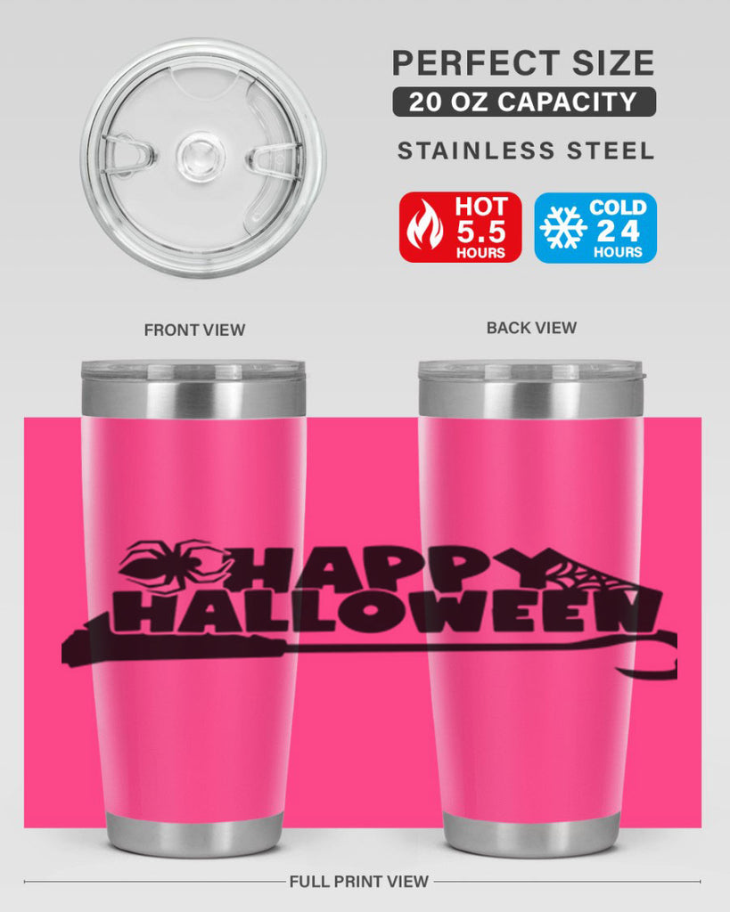 happy halloween 66#- halloween- Tumbler