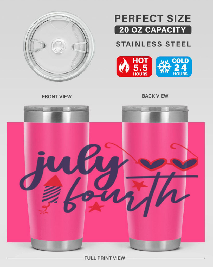july fourth Style 70#- Fourt Of July- Tumbler
