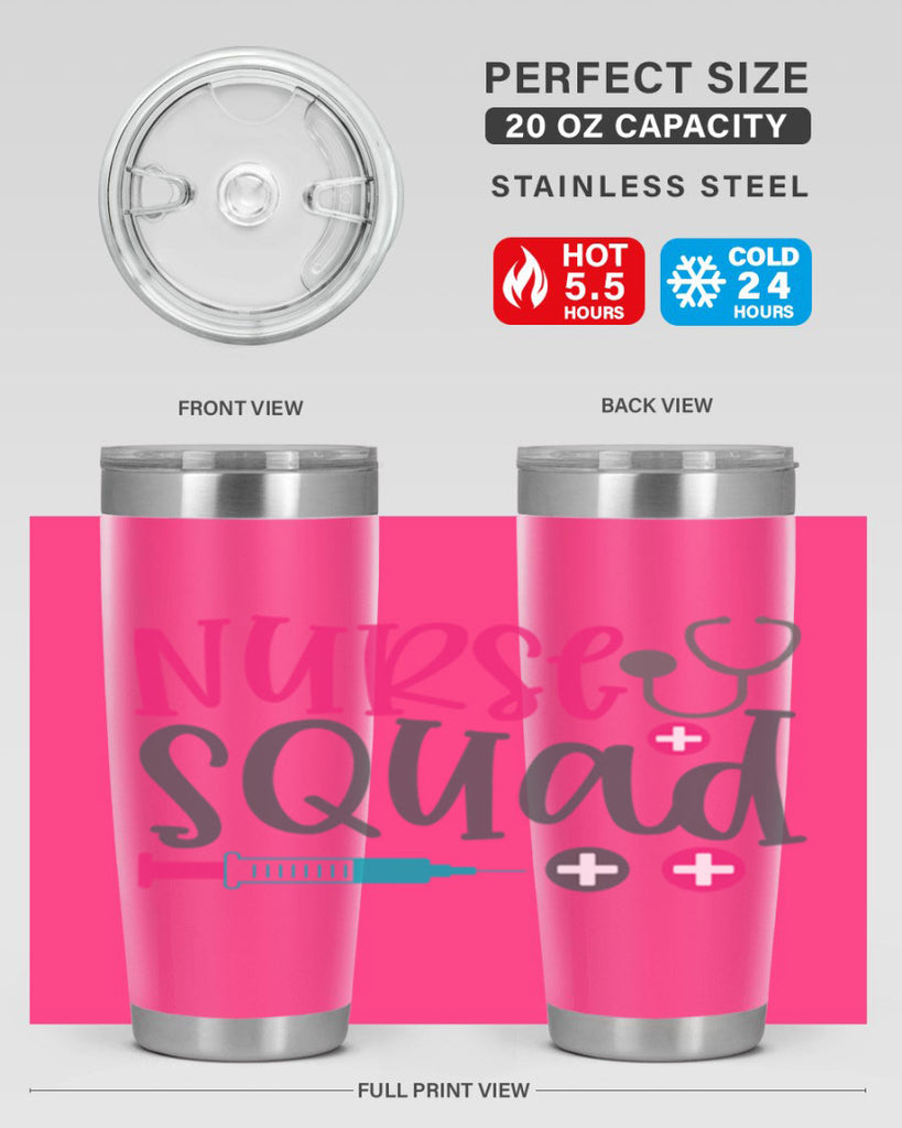 nurse squad Style 373#- nurse- tumbler