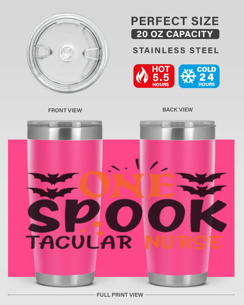 one spooktacular nurse 109#- halloween- Tumbler