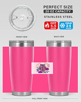 owl 17#- owl- Tumblers