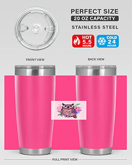 owl 3#- owl- Tumblers