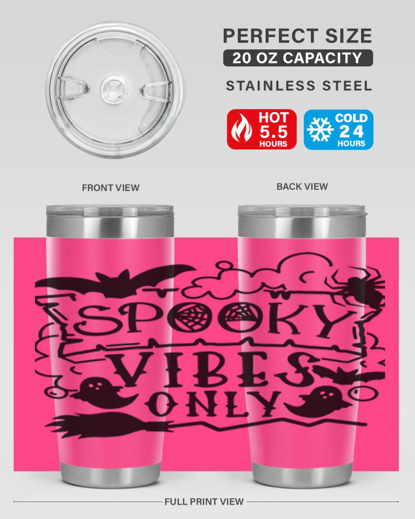 spooky vibes only 21#- halloween- Tumbler