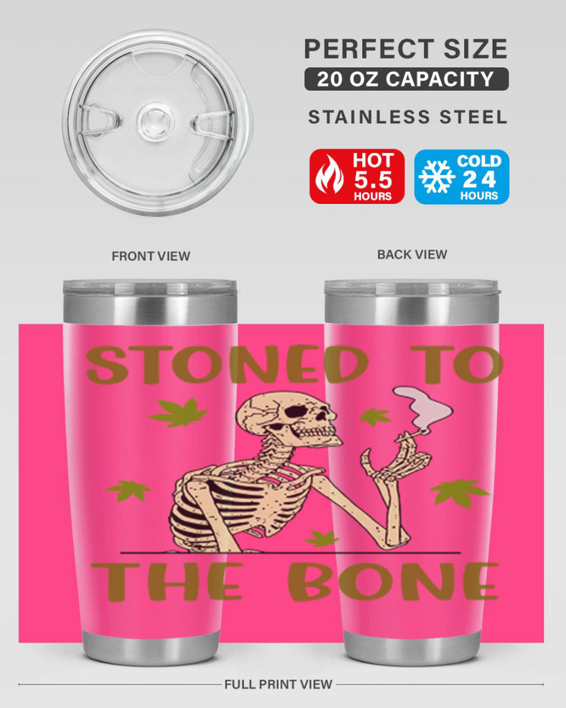 stones to the bone 264#- marijuana- Tumbler
